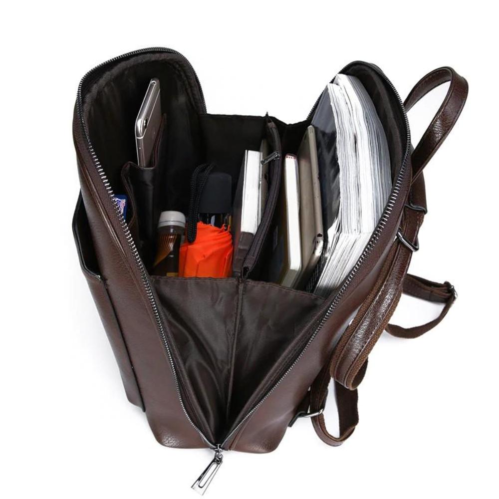 Stella | Classic double zip backpack with essential design