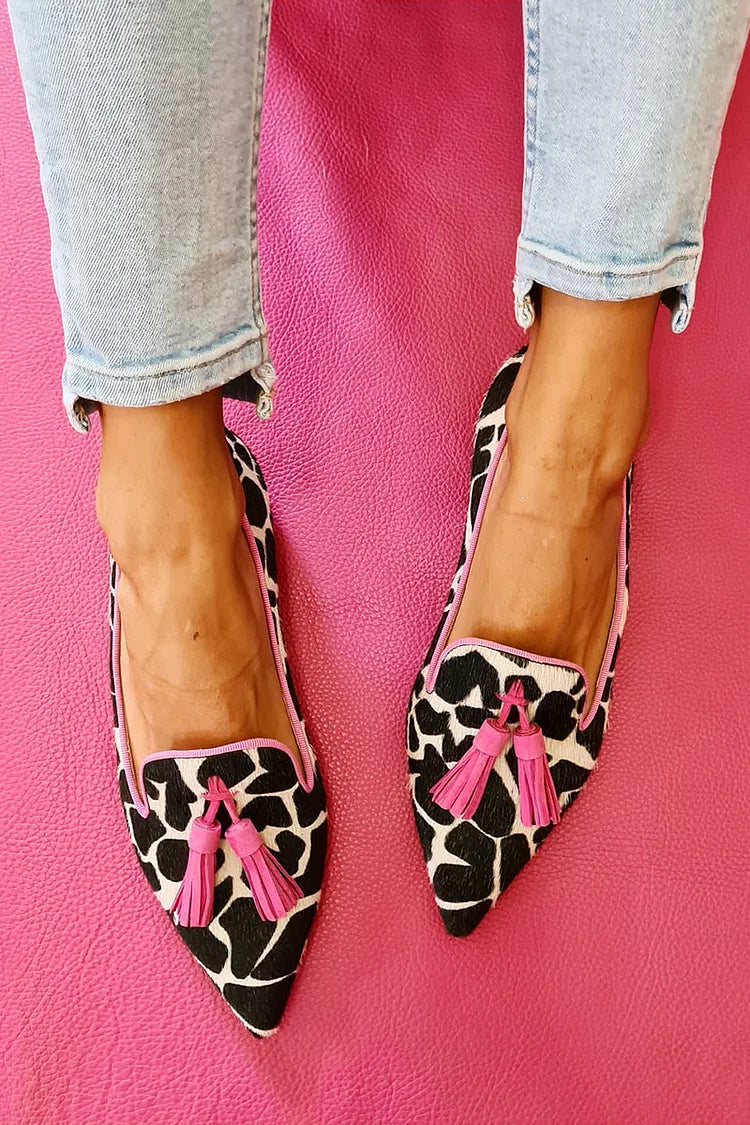 Alexis | Tassel-Embellished Pointed Loafers