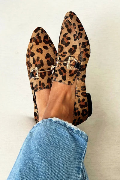 Eliana | Metallic Detail Loafer