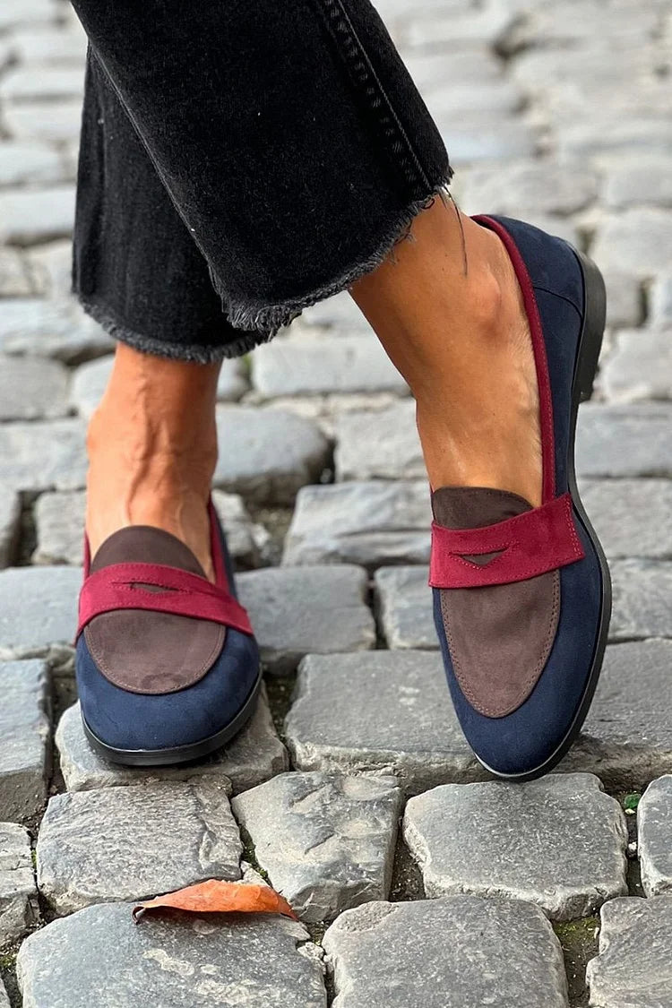 Iris | Two-Tone Loafers