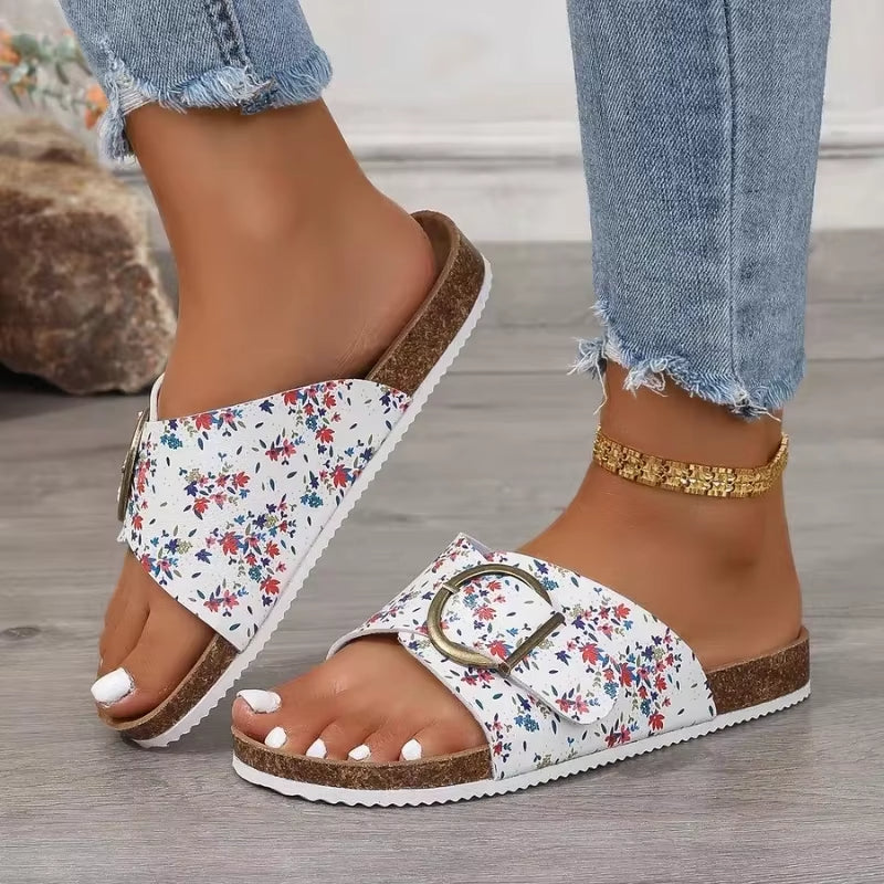 Bellevue Buckle Mule Slide™