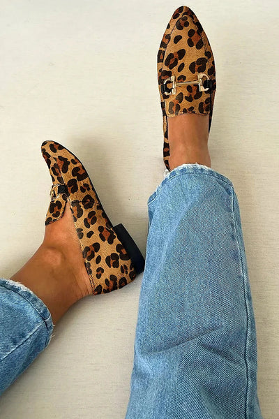 Eliana | Metallic Detail Loafer