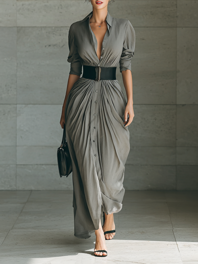 Eleanor | Long Sleeve Maxi Dress