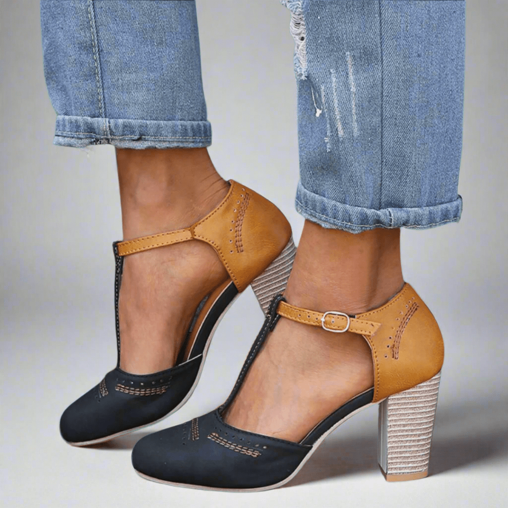 Hazel | Cozy Heeled Shoes