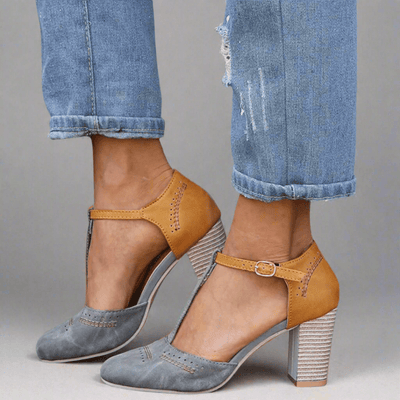 Hazel | Cozy Heeled Shoes
