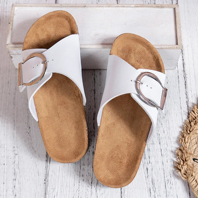 Bellevue Buckle Mule Slide™