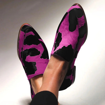Alexandra | Bold Animal Print Loafers