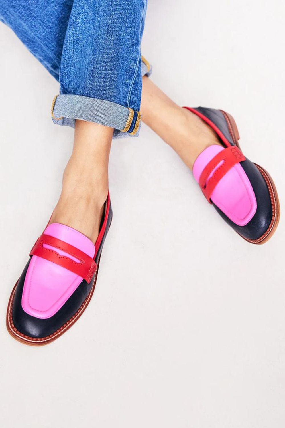 Marina | Classic Black Loafers
