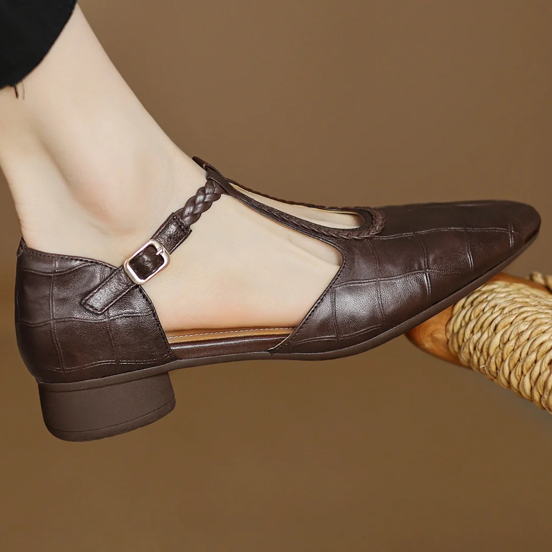 Mabel | Kepa Leather Mary Janes