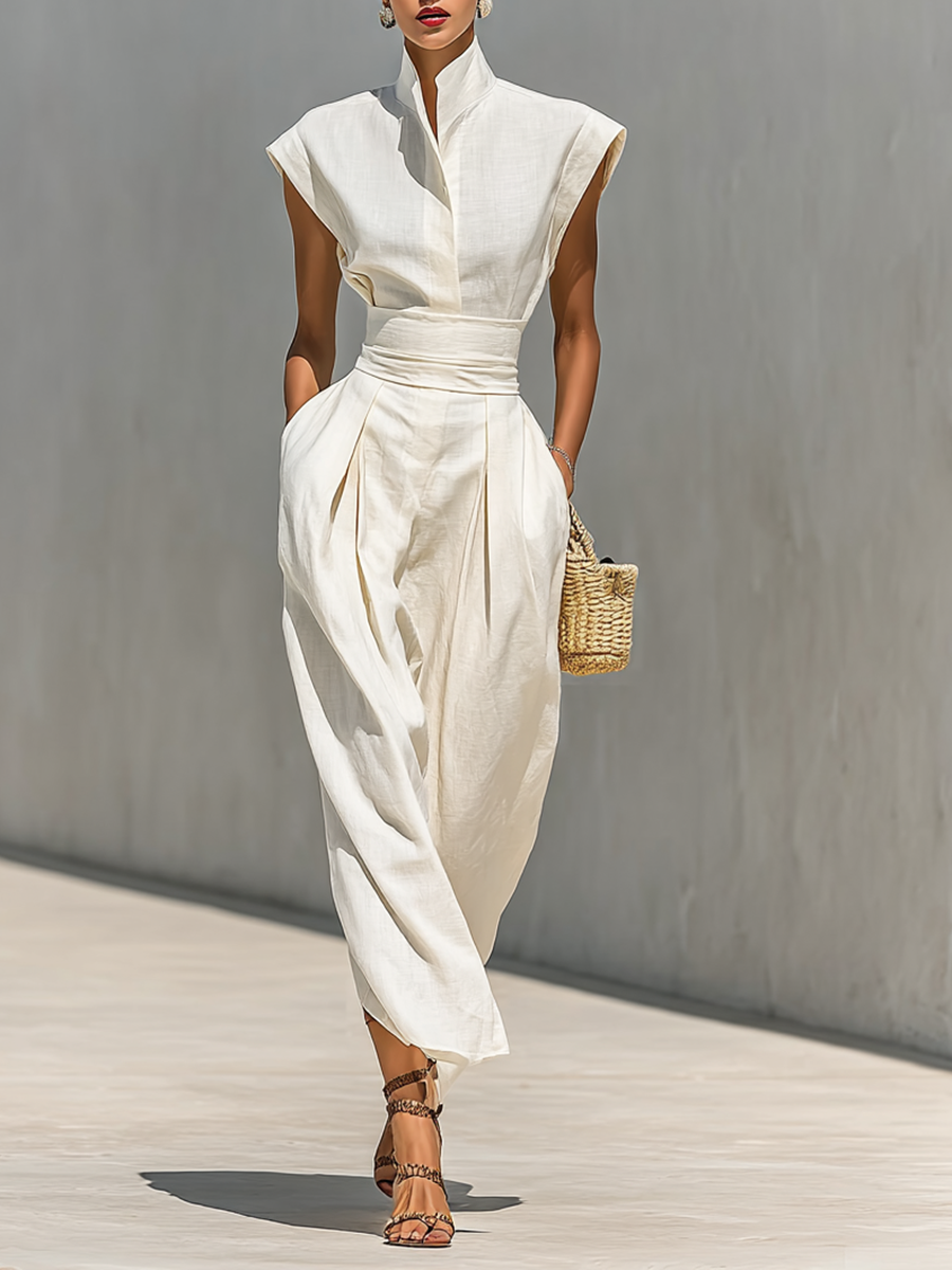 Maribel | Pure Cotton Maxi Dress
