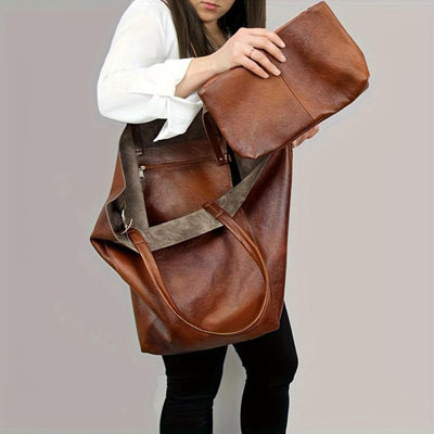 Renee | Large Capacity Tote Bag with Retro Sweetness