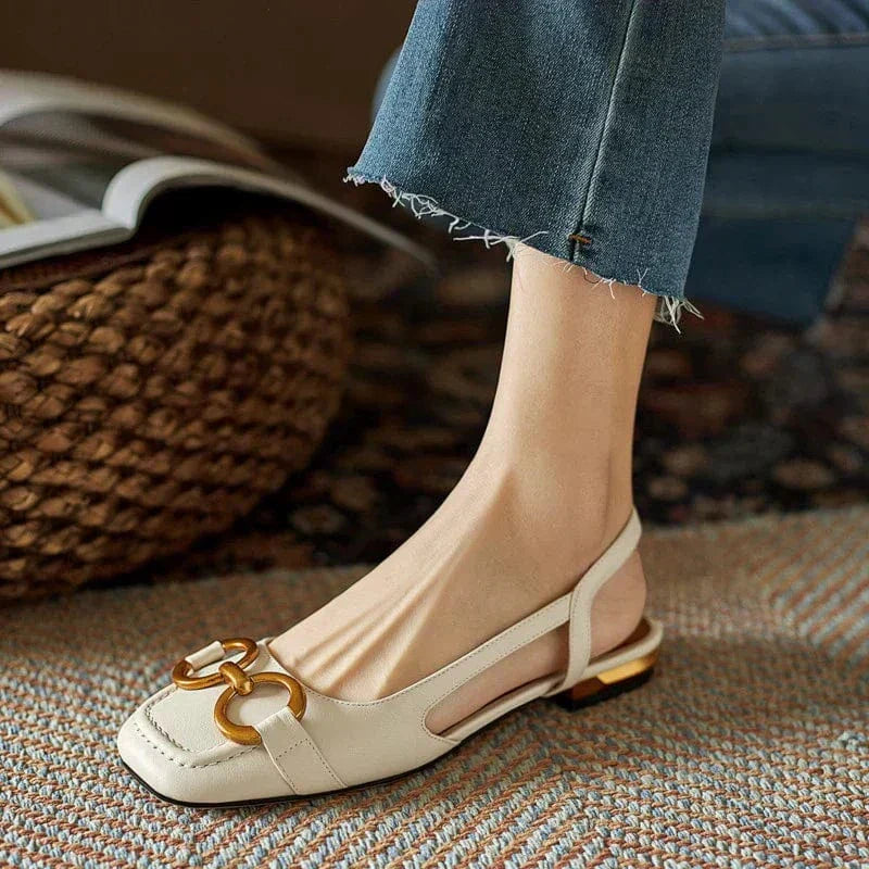 Mathilda | Elegant Luxe Slingback Shoes