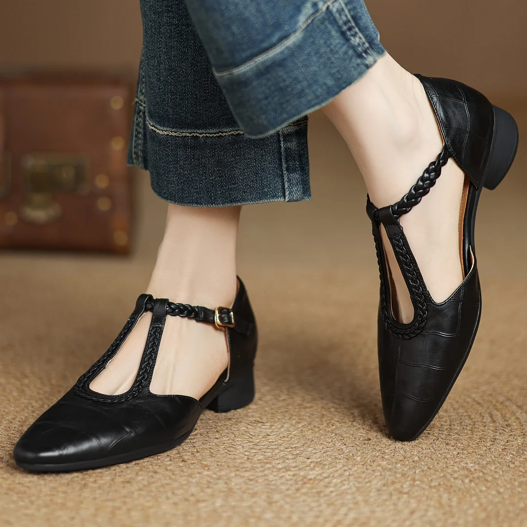 Mabel | Kepa Leather Mary Janes