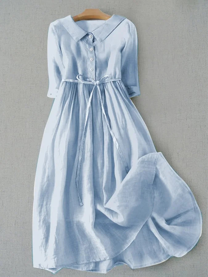 Lillian | Effortless Tie-Waist Dress