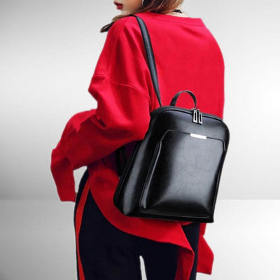 Stella | Classic double zip backpack with essential design