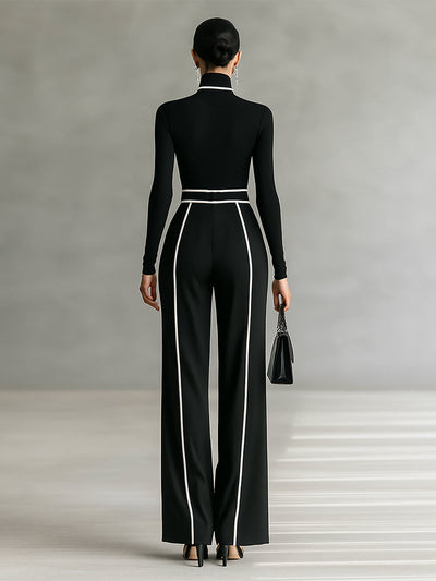 Geraldine | High-Neck Two-Piece Set