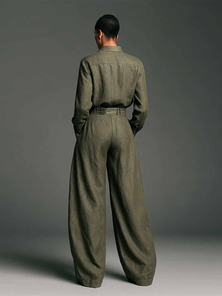 Serena | Cotton-Linen Two-Piece Set