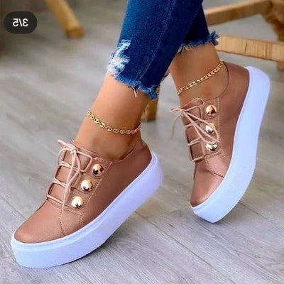 Serena | Orthopedic Round Toe Platform Sneakers™" can be rewritten as:

"Serena | Comfort-Focused Round Toe Platform Sneakers™