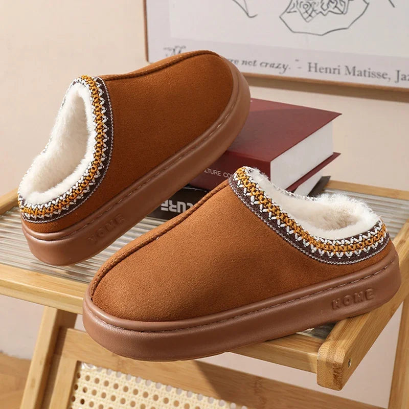 Chloe | Cozy Fluffy Platform Slippers™