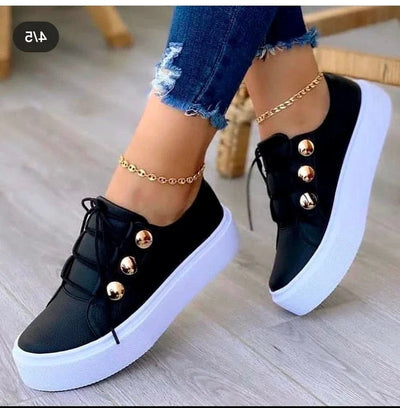 Serena | Orthopedic Round Toe Platform Sneakers™" can be rewritten as:

"Serena | Comfort-Focused Round Toe Platform Sneakers™