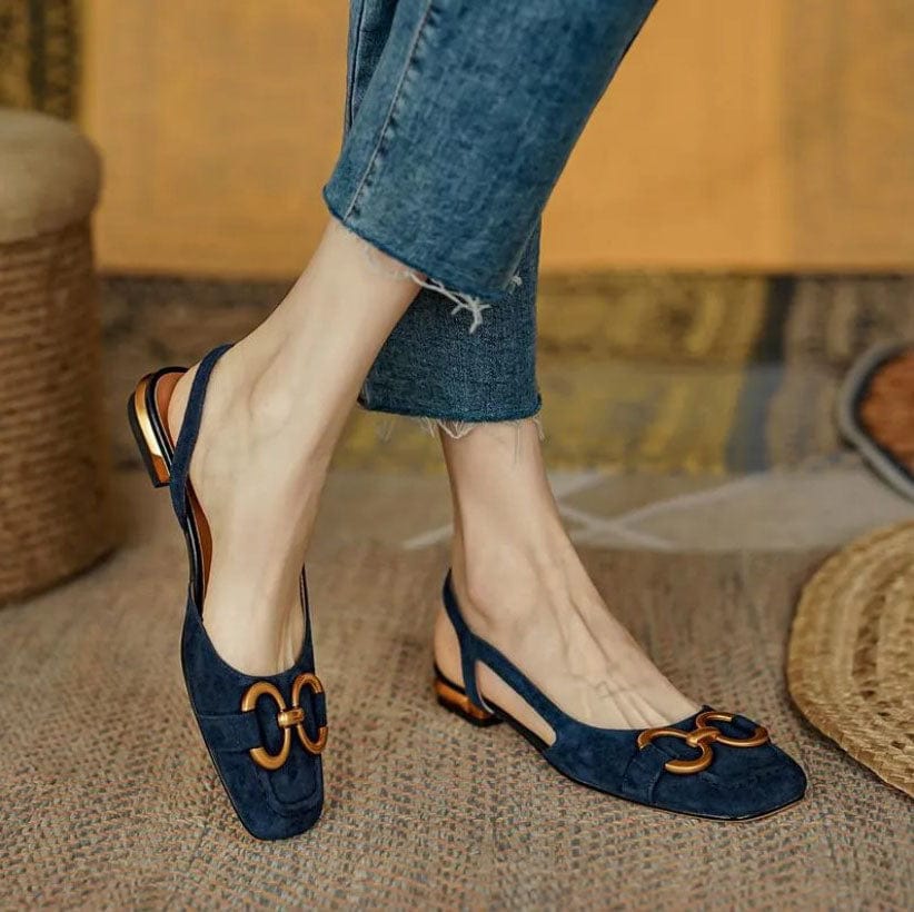 Mathilda | Elegant Luxe Slingback Shoes
