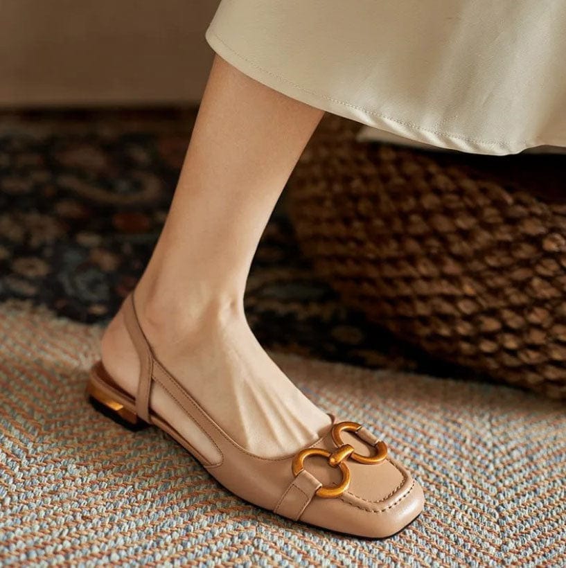 Mathilda | Elegant Luxe Slingback Shoes