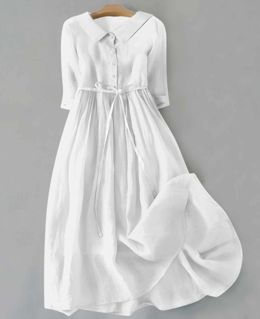 Lillian | Effortless Tie-Waist Dress