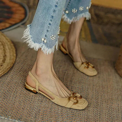 Mathilda | Elegant Luxe Slingback Shoes