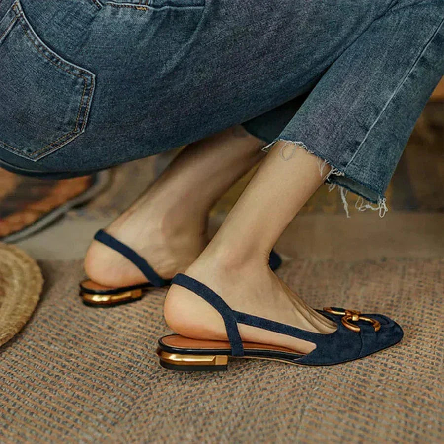 Mathilda | Elegant Luxe Slingback Shoes