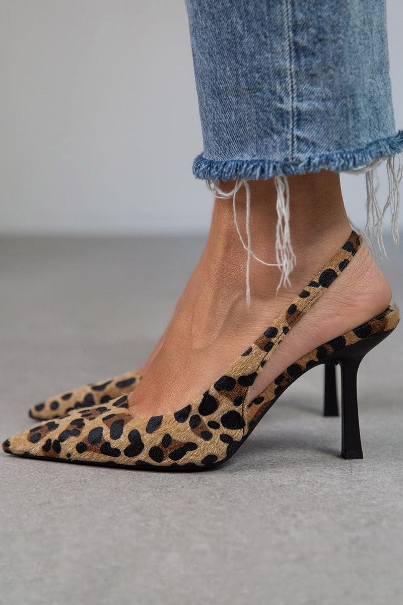 Janelle | Leopard Print High Heels