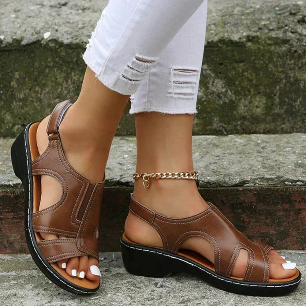 Jolie™ Orthopedic Leather Sandals