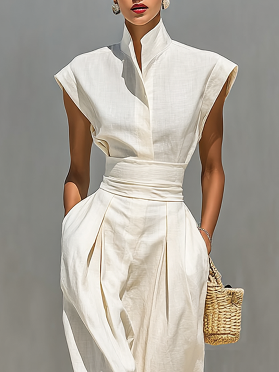 Maribel | Pure Cotton Maxi Dress
