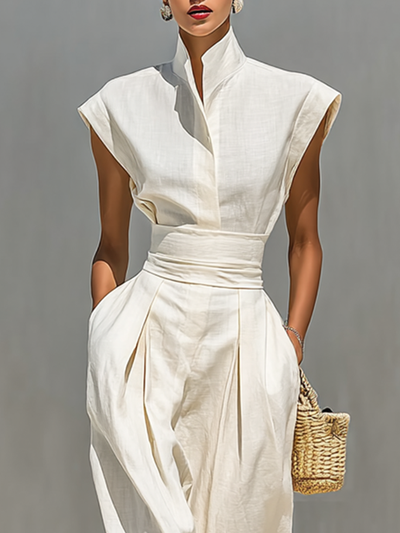 Maribel | Pure Cotton Maxi Dress