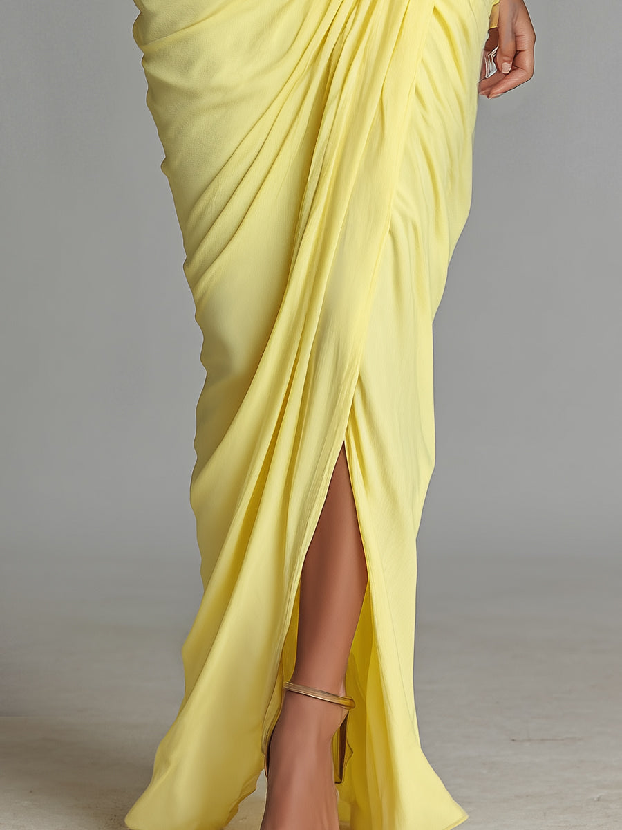 Dorothy | Bright Yellow Maxi Dress