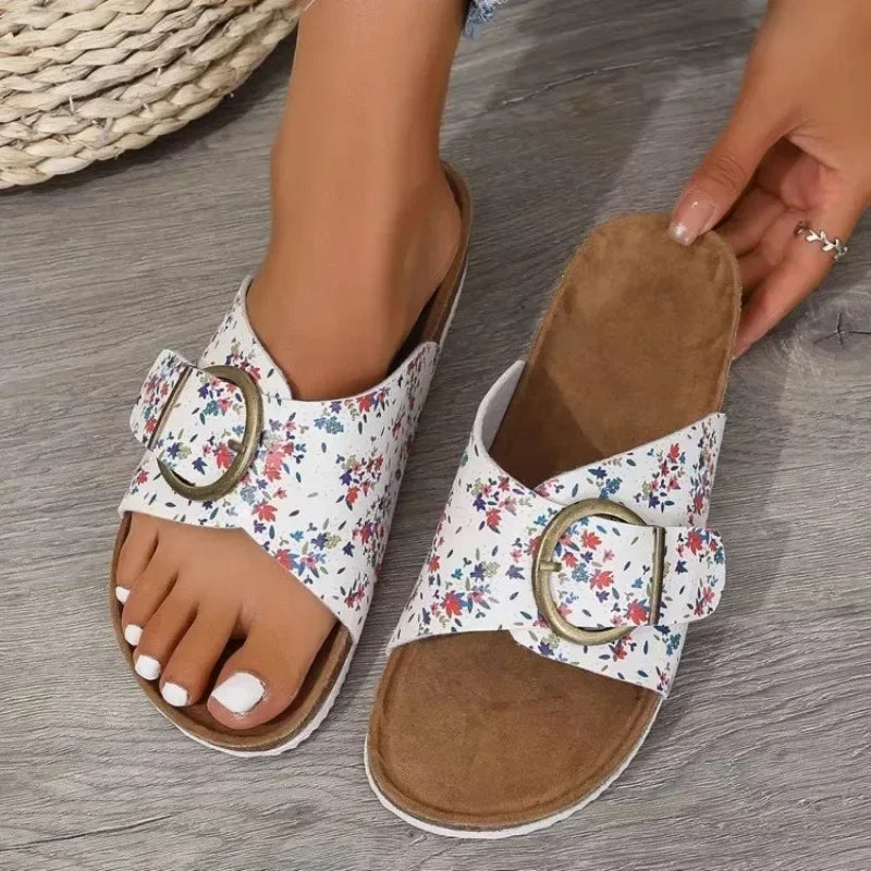 Bellevue Buckle Mule Slide™