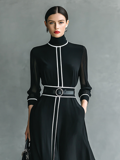 Elara | Elegant Chiffon Maxi Dress