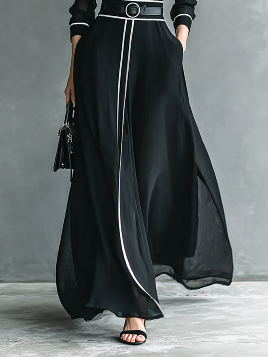 Elara | Elegant Chiffon Maxi Dress