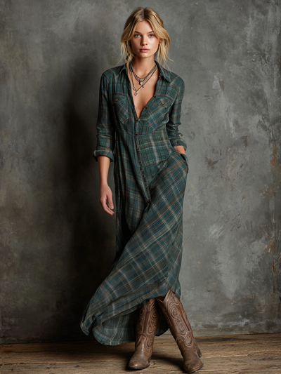 Camille | Striped Maxi Dress