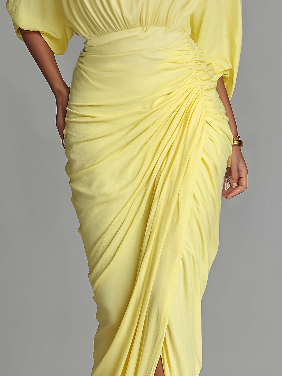 Dorothy | Bright Yellow Maxi Dress