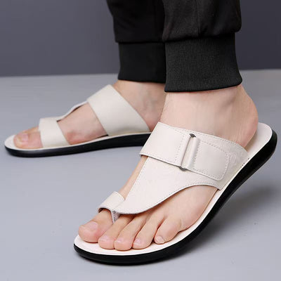 Callen Luxe™ | Premium Bare Leather Sandals